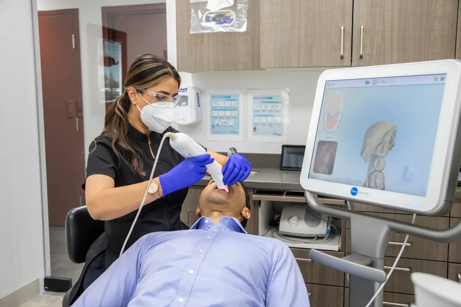 Digital intraoral scanning at Belman Dental Centre in Toronto